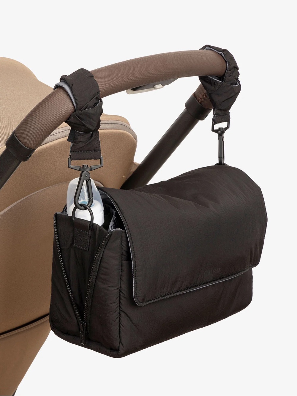 Calpak Crossbody Diaper Bag in Black